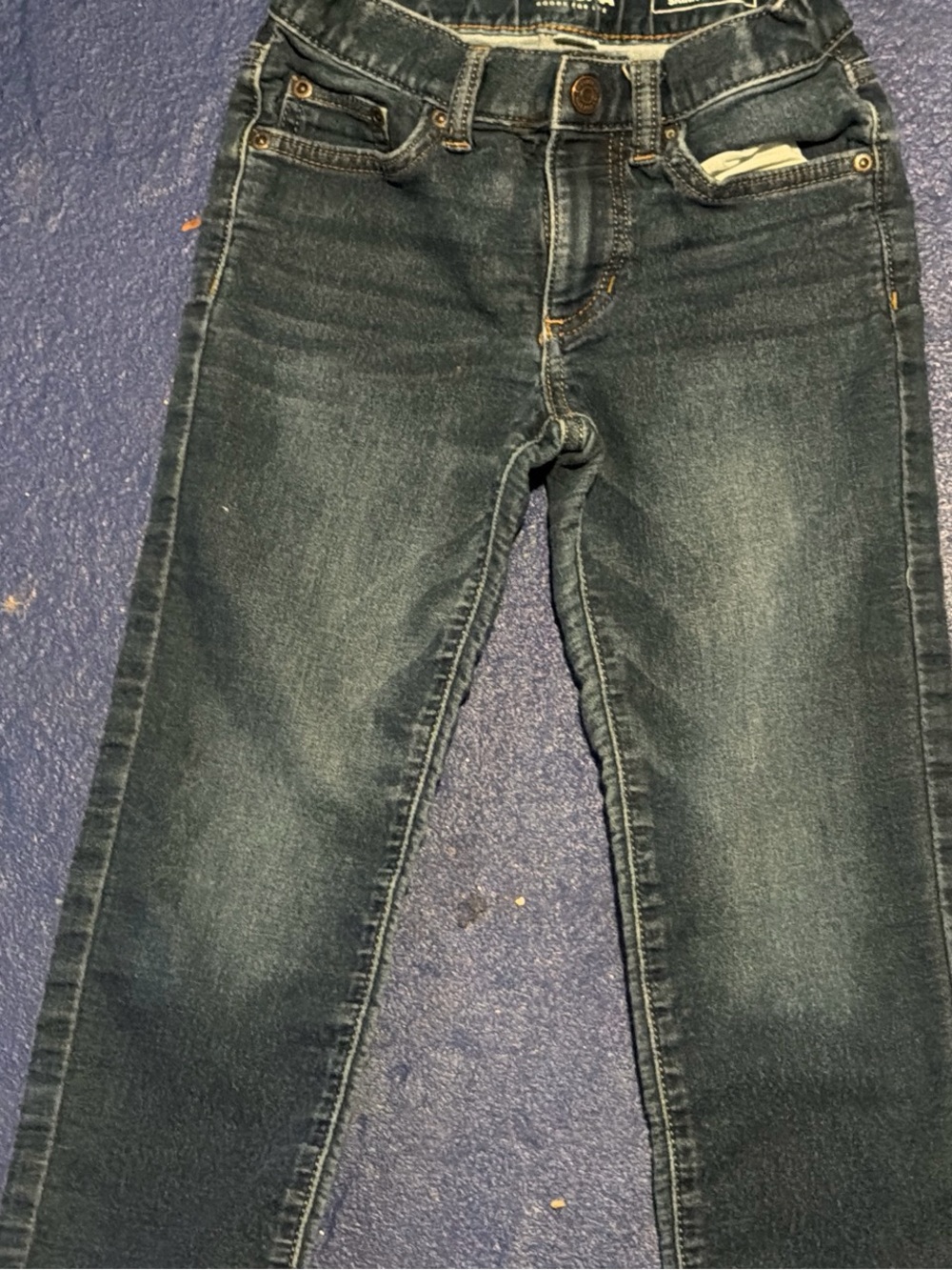 Sonoma kids Men's Dark Wash Blue Jeans - Classic Straight Fit